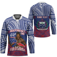 Personalised Samoa Independence Day Hockey Jersey 64th Anniversary Toa O Samoa