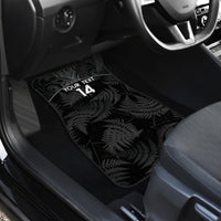 Custom New Zealand Silver Fern Football Car Mats Summer 2024 Olympic Go Aotearoa LT14 - Polynesian Pride