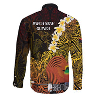 Papua New Guinea 1975 Family Matching Long Sleeve Bodycon Dress and Hawaiian Shirt Create Our History Inspire Our Future LT14 - Polynesian Pride