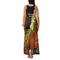 Papua New Guinea 1975 Family Matching Tank Maxi Dress and Hawaiian Shirt Create Our History Inspire Our Future LT14 - Polynesian Pride