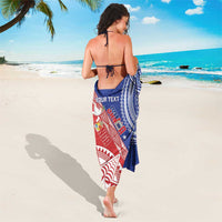 Tonga and Samoa Rugby Custom Sarong Ikale Tahi Manu Samoa Together - Polynesian Pride