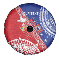 Tonga and Samoa Rugby Custom Spare Tire Cover Ikale Tahi Manu Samoa Together - Polynesian Pride