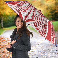 Tonga and Samoa Rugby Custom Umbrella Ikale Tahi Manu Samoa Together - Polynesian Pride