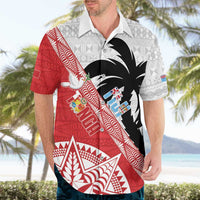 Fiji and Tonga Rugby Custom Hawaiian Shirt Flying Fijians Ikale Tahi Together Pacific - Polynesian Pride