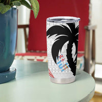 Fiji and Tonga Rugby Tumbler Cup Flying Fijians Ikale Tahi Together Pacific - Polynesian Pride