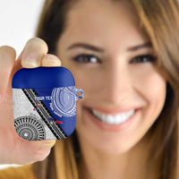 Fiji an Samoa Rugby Custom AirPods Case Flying Fijians Manu Samoa Together Pacific - Polynesian Pride