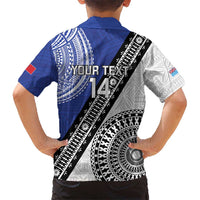 Fiji an Samoa Rugby Custom Hawaiian Shirt Flying Fijians Manu Samoa Together Pacific - Polynesian Pride