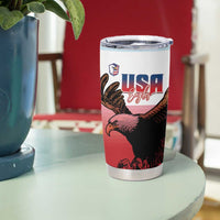 USA and Japan Rugby Tumbler Cup Eagles Brave Blossoms Together Pacific - Polynesian Pride