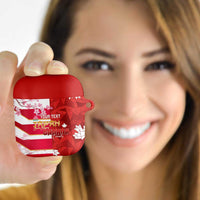 Canada and Japan Rugby Custom AirPods Case Canucks Brave Blossoms Together Pacific - Polynesian Pride