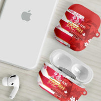 Canada and Japan Rugby Custom AirPods Case Canucks Brave Blossoms Together Pacific - Polynesian Pride