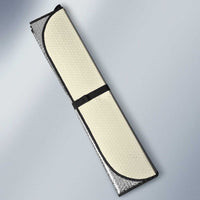 Samurai Warrior Japan Auto Sun Shade Red-blossomed Tree Classic Japanese Stylized - Polynesian Pride