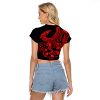 polynesia-raglan-cropped-t-shirt-fish-hook-tattoo-go-fishing-polynesian-pattern-red