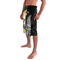 New Zealand and South Africa Rugby Custom Lavalava Maori Silver Fern Springbok Together - Polynesian Pride