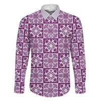 Poni Palaka Quilt Hawaii Family Matching Off Shoulder Maxi Dress and Hawaiian Shirt Hawaiian Tropical Monstera Sea Turtle