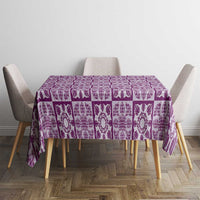 Poni Palaka Quilt Hawaii Tablecloth Hawaiian Tropical Monstera Sea Turtle