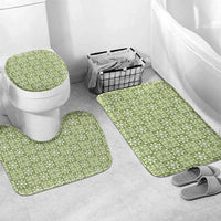 Omaomao Palaka Quilt Hawaii Bathroom Set Hawaiian Tropical Monstera Sea Turtle