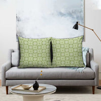 Omaomao Palaka Quilt Hawaii Pillow Cover Hawaiian Tropical Monstera Sea Turtle