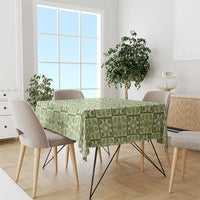 Omaomao Palaka Quilt Hawaii Tablecloth Hawaiian Tropical Monstera Sea Turtle