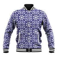 Polu Palaka Quilt Hawaii Baseball Jacket Hawaiian Tropical Monstera Sea Turtle