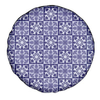 Polu Palaka Quilt Hawaii Spare Tire Cover Hawaiian Tropical Monstera Sea Turtle