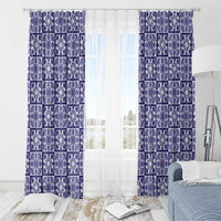 Polu Palaka Quilt Hawaii Window Curtain Hawaiian Tropical Monstera Sea Turtle
