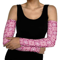 Akala Palaka Quilt Hawaii Arm Sleeves Hawaiian Tropical Monstera Sea Turtle