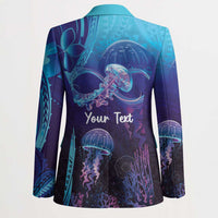 Polynesia Jellyfish Memorial Personalised Blazer Infinity Jellies Polynesian Pattern LT14 - Polynesian Pride