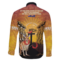 Australia And New Zealand ANZAC Family Matching Off Shoulder Short Dress and Hawaiian Shirt Aussie Kangaroo With Aotearoa Kiwi Lest We Forget