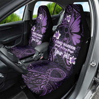 Personalised Fibromyalgia Awareness Month Car Seat Cover Fibro Warrior Strength In Every Struggle