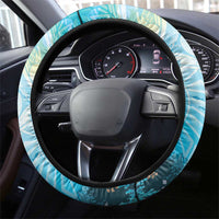 Snorkeling Hawaii Steering Wheel Cover Ocean Lover Hawaiian Kakau Honu Turtle