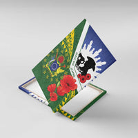 Cook Islands ANZAC Day Canvas Wall Art Last Post Lest We Forget