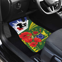 Cook Islands ANZAC Day Car Mats Last Post Lest We Forget