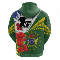 Cook Islands ANZAC Day Hoodie Last Post Lest We Forget
