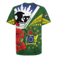Cook Islands ANZAC Day Rugby Jersey Last Post Lest We Forget LT14 - Polynesian Pride