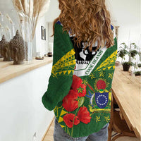 Cook Islands ANZAC Day Women Casual Shirt Last Post Lest We Forget