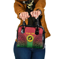 Custom Vanuatu Cricket Shoulder Handbag 2024 Polynesian Pattern Sporty Style LT14 One Size Red - Polynesian Pride