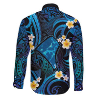 Tokelau Fakaofo Atoll Family Matching Summer Maxi Dress and Hawaiian Shirt Polynesian Tattoo Plumeria With Map LT14 - Polynesian Pride