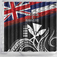 Hawaii Independence Day Shower Curtain La Kuokoa - Happy 28th November LT14 - Polynesian Pride
