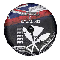 Hawaii Independence Day Spare Tire Cover La Kuokoa - Happy 28th November