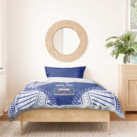Toa Samoa Rugby Custom Bedding Set Go Champions Pacific Samoan Pattern - Polynesian Pride