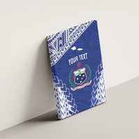 Toa Samoa Rugby Custom Canvas Wall Art Go Champions Pacific Samoan Pattern - Polynesian Pride