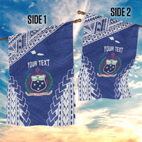 Toa Samoa Rugby Custom Garden Flag Go Champions Pacific Samoan Pattern LT14 - Polynesian Pride