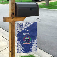 Toa Samoa Rugby Custom Garden Flag Go Champions Pacific Samoan Pattern LT14 - Polynesian Pride