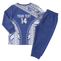 Toa Samoa Rugby Custom Christmas Pajama Set Go Champions Pacific Samoan Pattern - Polynesian Pride