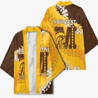 Personalized Mililani Hawaii High School Kimono Puakenikeni Lei Hawaiian Pattern - Polynesian Pride