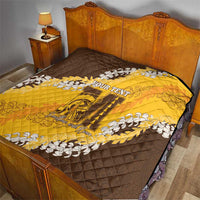 Personalized Mililani Hawaii High School Quilt Puakenikeni Lei Hawaiian Pattern - Polynesian Pride