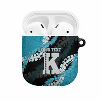 Personalized Kapolei Hawaii High School AirPods Case Puakenikeni Lei Hawaiian Pattern - Polynesian Pride