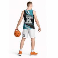 Personalized Kapolei Hawaii High School Basketball Jersey Puakenikeni Lei Hawaiian Pattern - Polynesian Pride