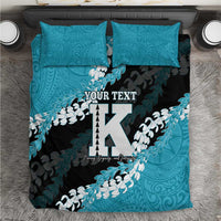 Personalized Kapolei Hawaii High School Bedding Set Puakenikeni Lei Hawaiian Pattern - Polynesian Pride