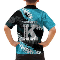 Personalized Kapolei Hawaii High School Family Matching Puletasi and Hawaiian Shirt Puakenikeni Lei Hawaiian Pattern LT14 - Polynesian Pride
